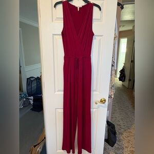 BCBGeneration Vibrant Red pantsuit